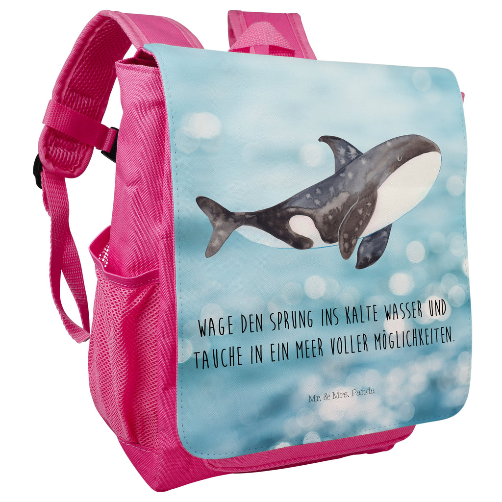 Kinderrucksack Orca Kids, Rucksack, Kinderrucksack, Kinder Rucksack, Rucksack Kindergröße, Kleiner Rucksack, Meerestiere, Meer, Urlaub, Orca, Orcas, Killerwal, Wal, Möglichkeiten, Büro, Arbeit, Motivation, Selbstliebe, Neustart, Startup