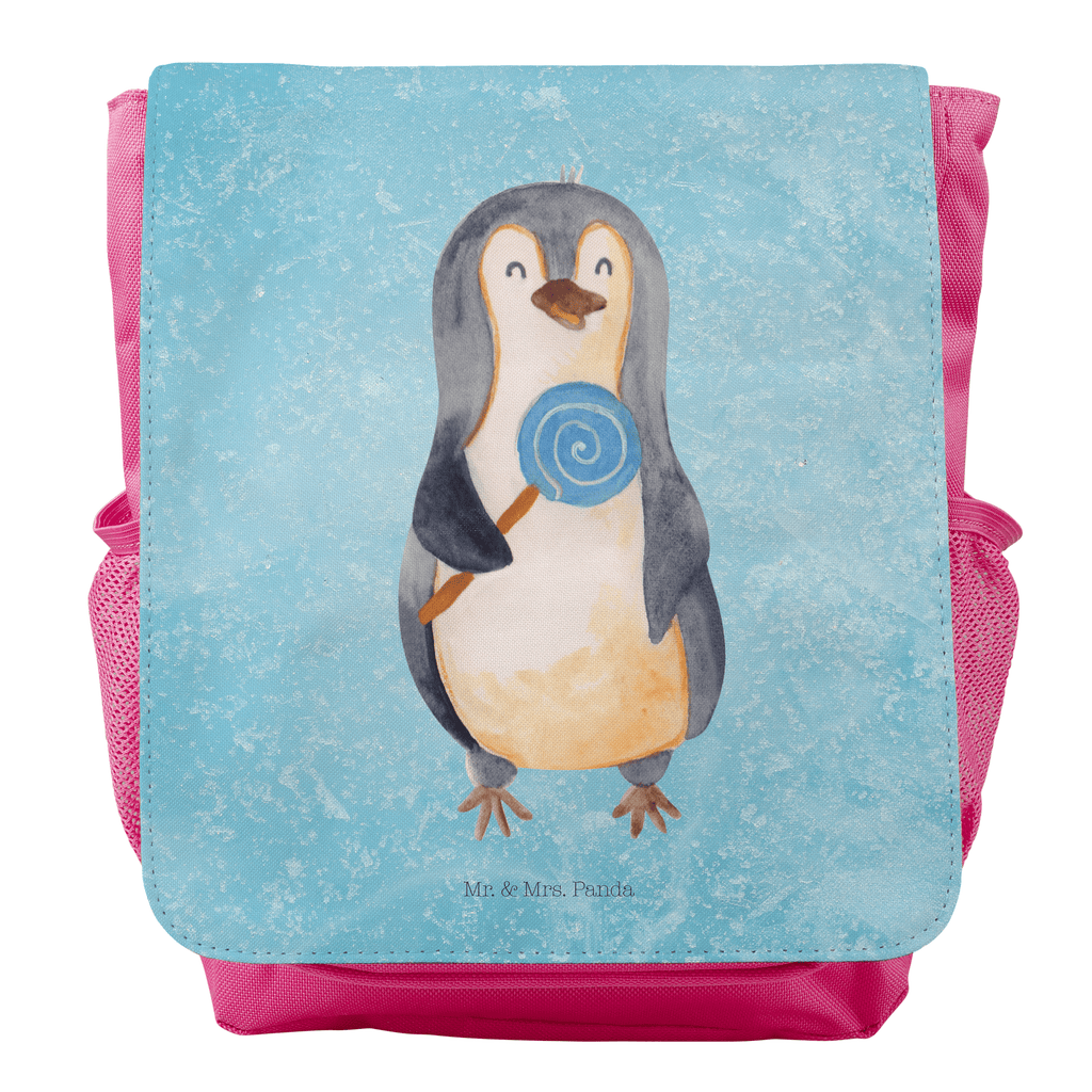 Kinderrucksack Pinguin Lolli Kids, Rucksack, Kinderrucksack, Kinder Rucksack, Rucksack Kindergröße, Kleiner Rucksack, Pinguin, Pinguine, Lolli, Süßigkeiten, Blödsinn, Spruch, Rebell, Gauner, Ganove, Rabauke