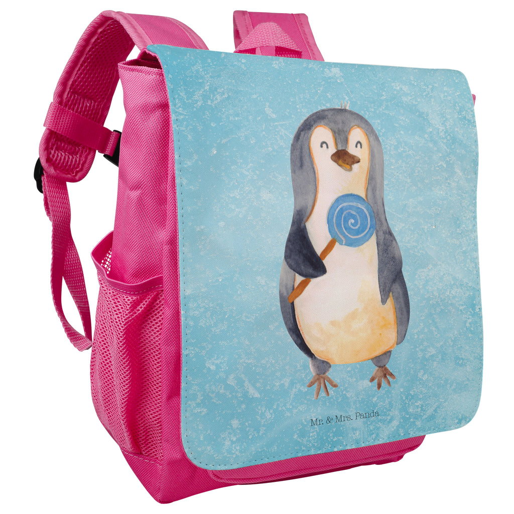 Kinderrucksack Pinguin Lolli Kids, Rucksack, Kinderrucksack, Kinder Rucksack, Rucksack Kindergröße, Kleiner Rucksack, Pinguin, Pinguine, Lolli, Süßigkeiten, Blödsinn, Spruch, Rebell, Gauner, Ganove, Rabauke