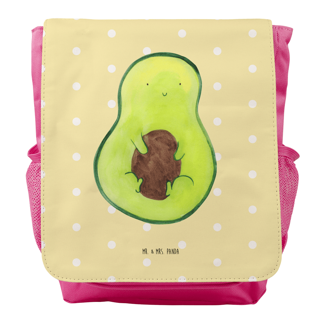 Kinderrucksack Avocado mit Kern Kids, Rucksack, Kinderrucksack, Kinder Rucksack, Rucksack Kindergröße, Kleiner Rucksack, Avocado, Veggie, Vegan, Gesund, Avokado, Avocadokern, Kern, Pflanze, Spruch Leben