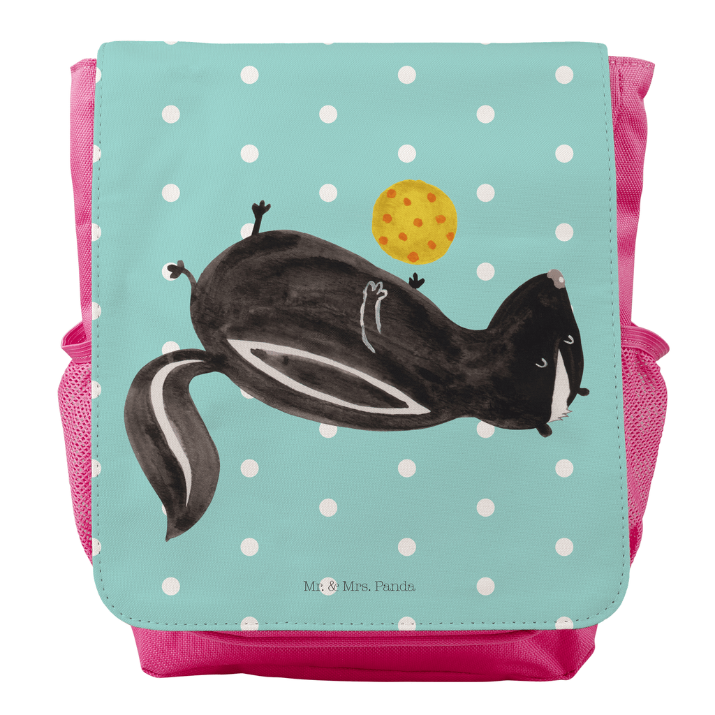 Kinderrucksack Stinktier Ball Kids, Rucksack, Kinderrucksack, Kinder Rucksack, Rucksack Kindergröße, Kleiner Rucksack, Stinktier, Skunk, Wildtier, Raubtier, Stinker, Stinki, verspielt, Weisheit