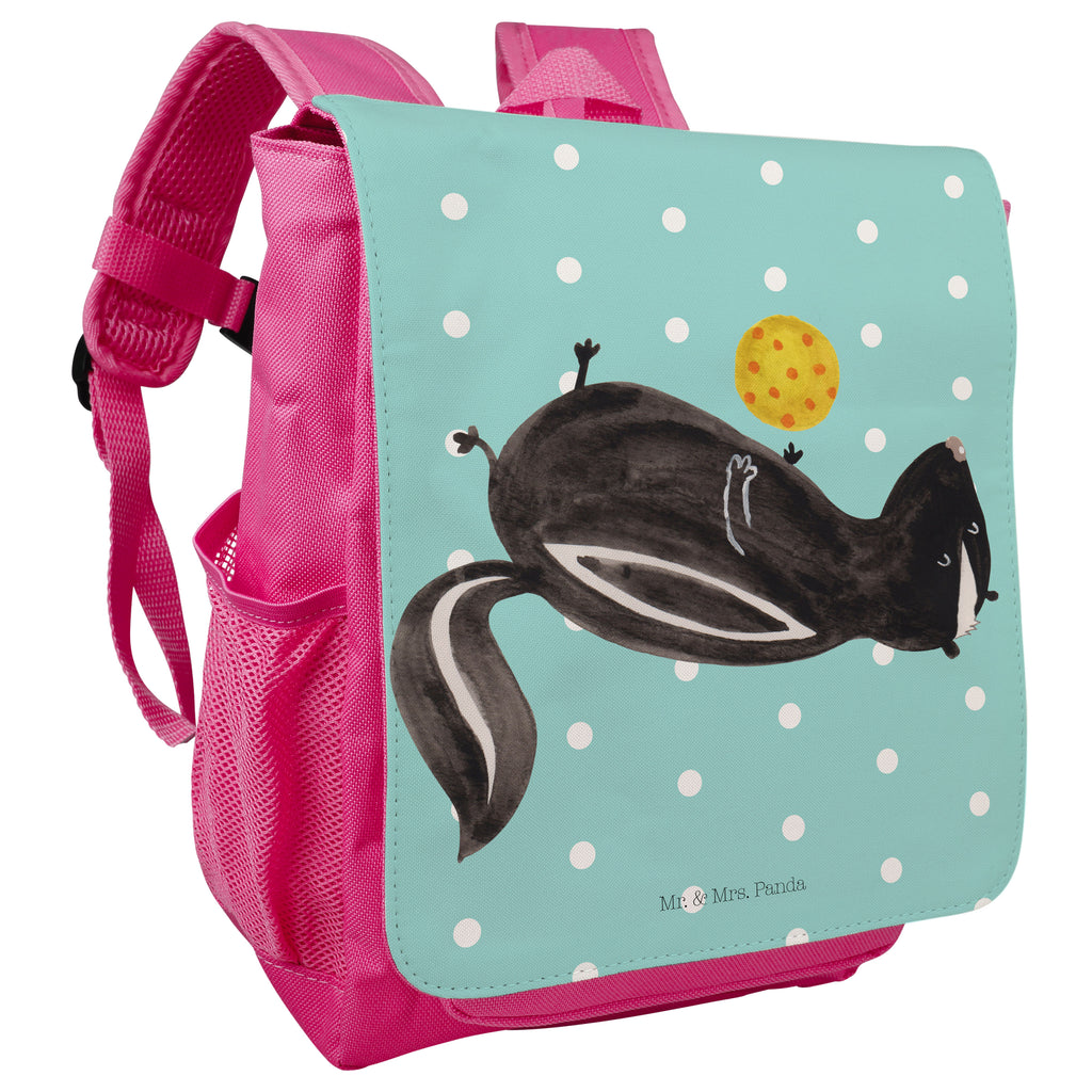 Kinderrucksack Stinktier Ball Kids, Rucksack, Kinderrucksack, Kinder Rucksack, Rucksack Kindergröße, Kleiner Rucksack, Stinktier, Skunk, Wildtier, Raubtier, Stinker, Stinki, verspielt, Weisheit