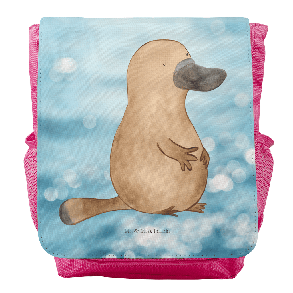 Kinderrucksack Schnabeltier mutig Kids, Rucksack, Kinderrucksack, Kinder Rucksack, Rucksack Kindergröße, Kleiner Rucksack, Meerestiere, Meer, Urlaub, Schnabeltier, Mut, mutig, Lebensweisheit, Schnabeltiere, Motivation, Training, Büro, Arbeit, Neuanfang, Neustart, Weltreise, Raodtrip