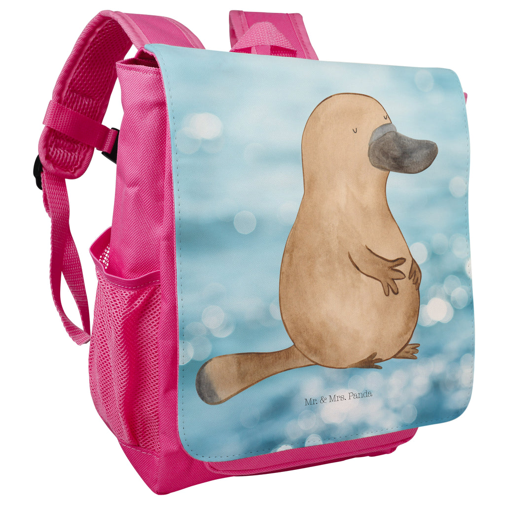 Kinderrucksack Schnabeltier mutig Kids, Rucksack, Kinderrucksack, Kinder Rucksack, Rucksack Kindergröße, Kleiner Rucksack, Meerestiere, Meer, Urlaub, Schnabeltier, Mut, mutig, Lebensweisheit, Schnabeltiere, Motivation, Training, Büro, Arbeit, Neuanfang, Neustart, Weltreise, Raodtrip