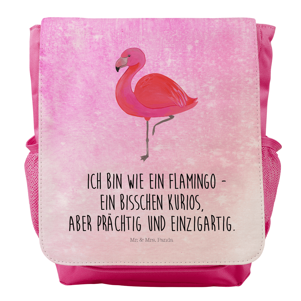 Kinderrucksack Flamingo classic Kids, Rucksack, Kinderrucksack, Kinder Rucksack, Rucksack Kindergröße, Kleiner Rucksack, Flamingo, Einzigartig, Selbstliebe, Stolz, ich, für mich, Spruch, Freundin, Freundinnen, Außenseiter, Sohn, Tochter, Geschwister