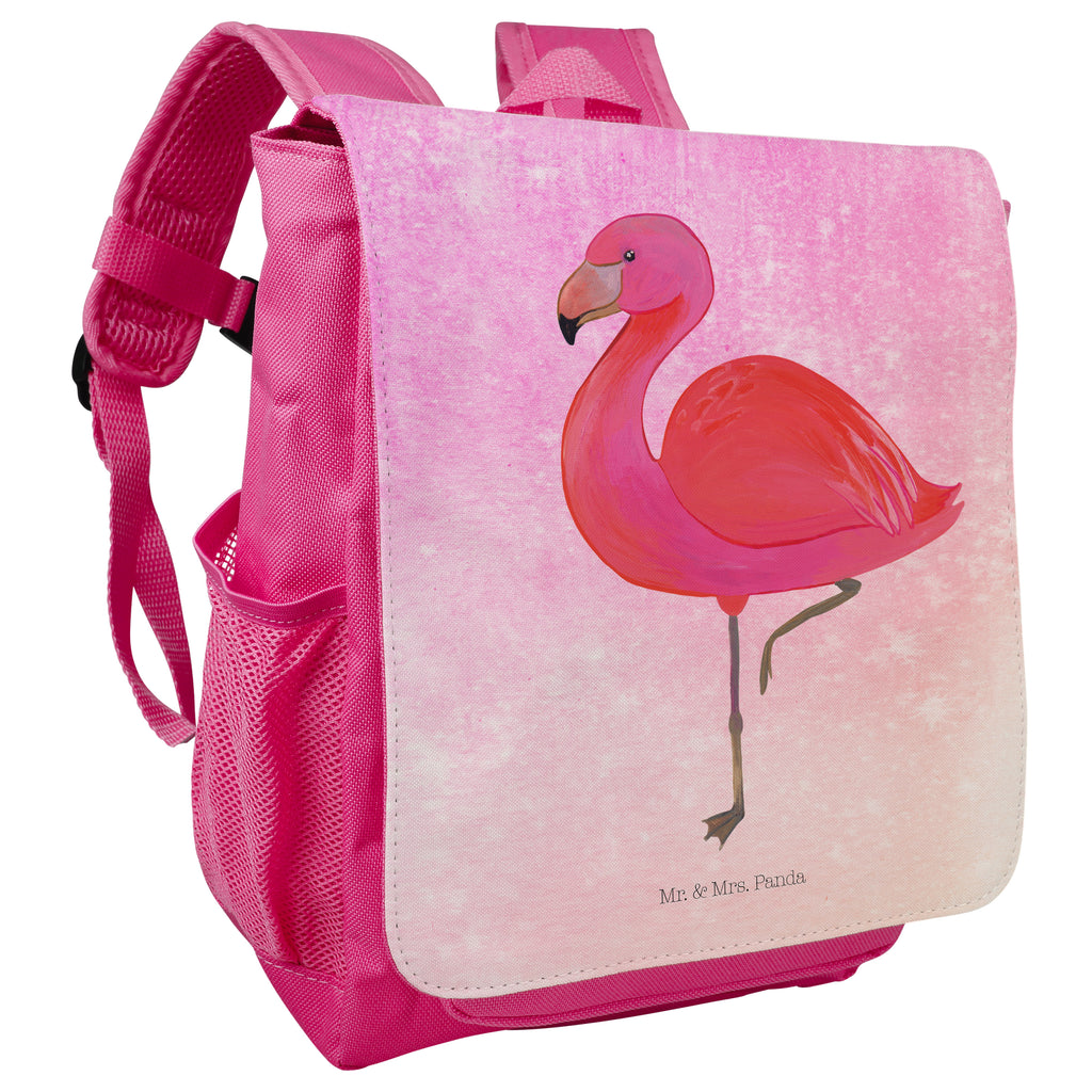 Kinderrucksack Flamingo classic Kids, Rucksack, Kinderrucksack, Kinder Rucksack, Rucksack Kindergröße, Kleiner Rucksack, Flamingo, Einzigartig, Selbstliebe, Stolz, ich, für mich, Spruch, Freundin, Freundinnen, Außenseiter, Sohn, Tochter, Geschwister
