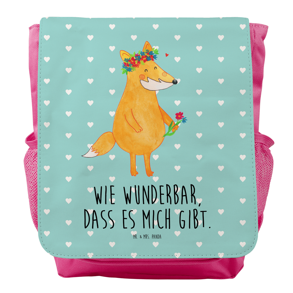 Kinderrucksack Fuchs Blumenliebe Kids, Rucksack, Kinderrucksack, Kinder Rucksack, Rucksack Kindergröße, Kleiner Rucksack, Fuchs, Füchse, Fox, Liebe, Freundin, Fuchsmädchen, Blumenmädchen, Freundinnen, Liebesbeweis, Blume, Blumen, Motivation, Freude, ich, mich, Selbstliebe