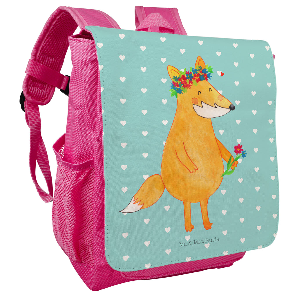 Kinderrucksack Fuchs Blumenliebe Kids, Rucksack, Kinderrucksack, Kinder Rucksack, Rucksack Kindergröße, Kleiner Rucksack, Fuchs, Füchse, Fox, Liebe, Freundin, Fuchsmädchen, Blumenmädchen, Freundinnen, Liebesbeweis, Blume, Blumen, Motivation, Freude, ich, mich, Selbstliebe