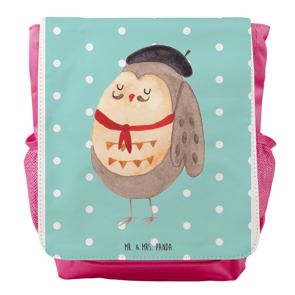 Kinderrucksack Eule Französisch Kids, Rucksack, Kinderrucksack, Kinder Rucksack, Rucksack Kindergröße, Kleiner Rucksack, Eule, Eulen, Eule Deko, Owl, hibou, La vie est belle, das Leben ist schön, Spruch schön, Spruch Französisch, Frankreich