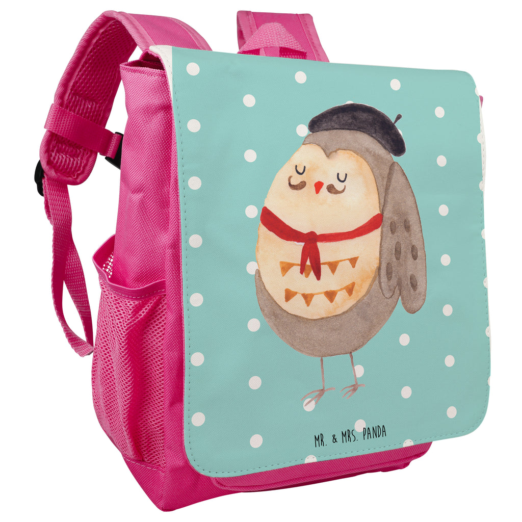 Kinderrucksack Eule Französisch Kids, Rucksack, Kinderrucksack, Kinder Rucksack, Rucksack Kindergröße, Kleiner Rucksack, Eule, Eulen, Eule Deko, Owl, hibou, La vie est belle, das Leben ist schön, Spruch schön, Spruch Französisch, Frankreich