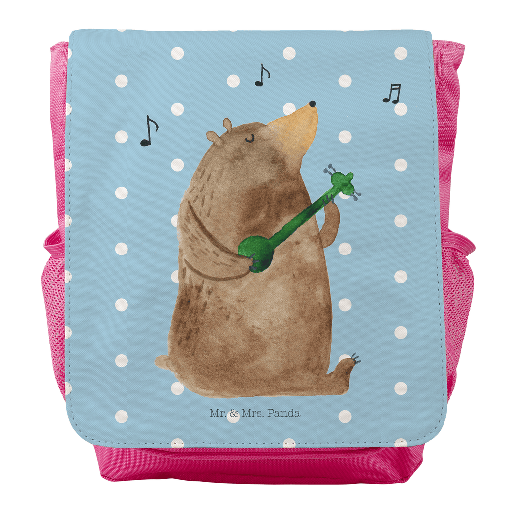 Kinderrucksack Bär Gitarre Kids, Rucksack, Kinderrucksack, Kinder Rucksack, Rucksack Kindergröße, Kleiner Rucksack, Bär, Teddy, Teddybär