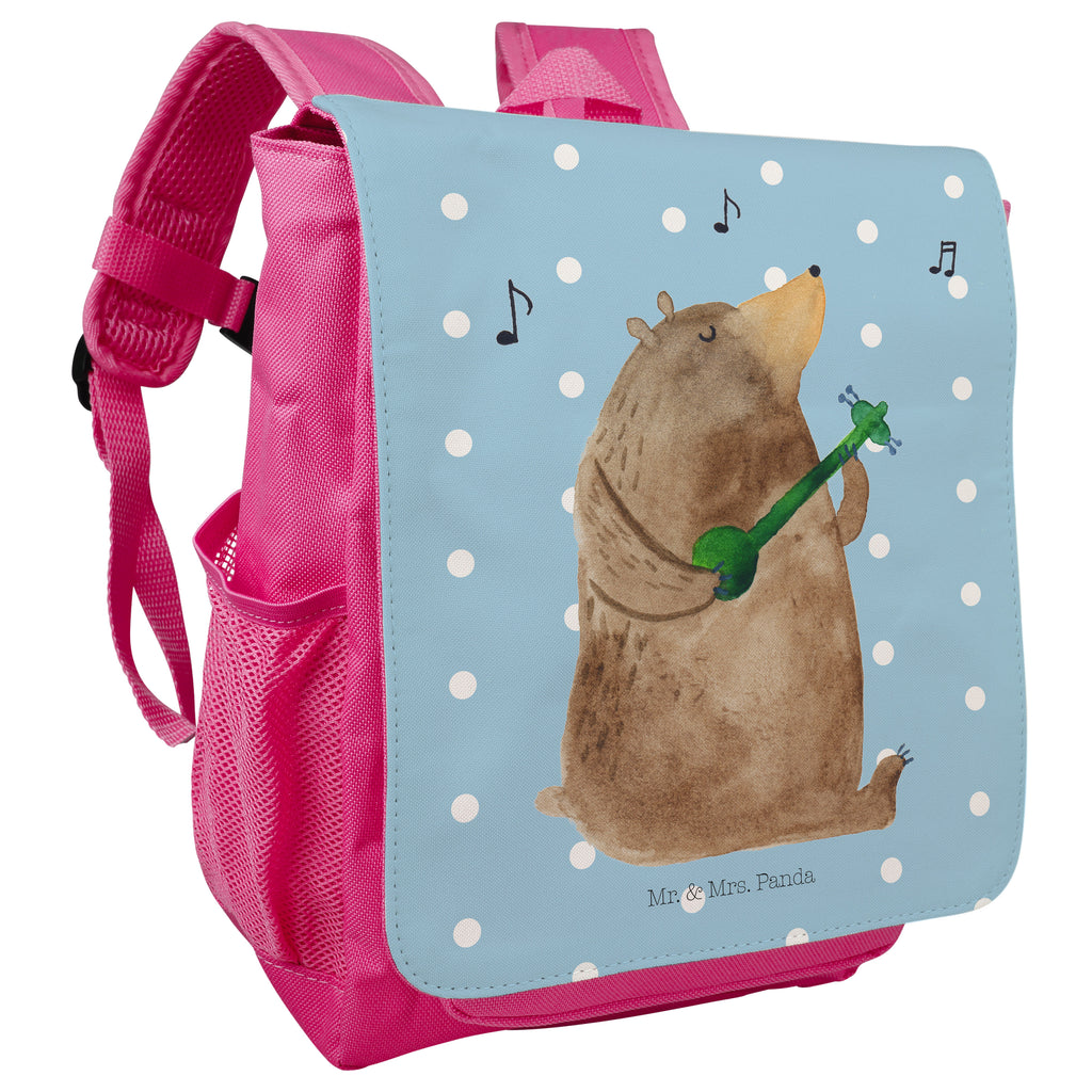 Kinderrucksack Bär Gitarre Kids, Rucksack, Kinderrucksack, Kinder Rucksack, Rucksack Kindergröße, Kleiner Rucksack, Bär, Teddy, Teddybär