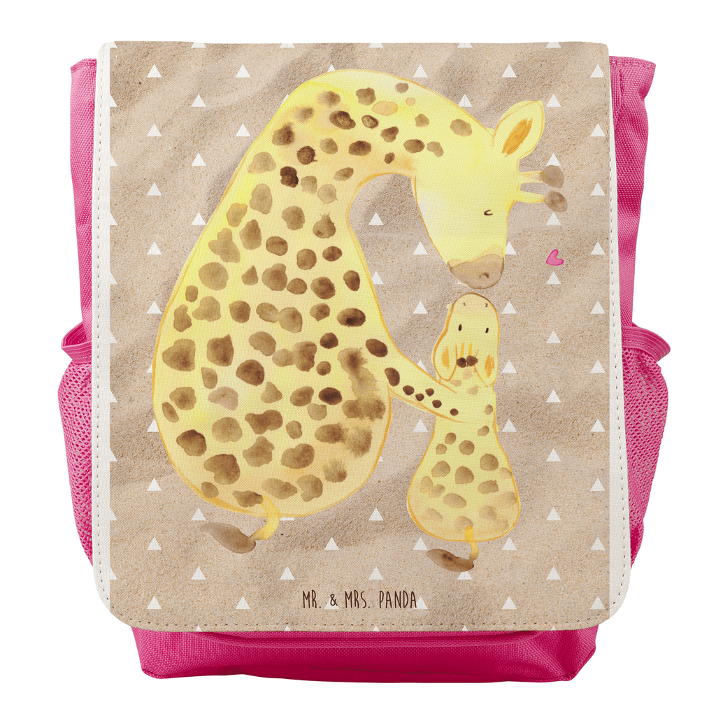 Kinderrucksack Giraffe mit Kind Kids, Rucksack, Kinderrucksack, Kinder Rucksack, Rucksack Kindergröße, Kleiner Rucksack, Afrika, Wildtiere, Giraffe, Kind, Mutter, Mama, Tochter, Sohn, Lieblingsmensch