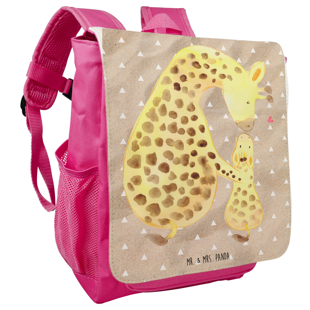 Kinderrucksack Giraffe mit Kind Kids, Rucksack, Kinderrucksack, Kinder Rucksack, Rucksack Kindergröße, Kleiner Rucksack, Afrika, Wildtiere, Giraffe, Kind, Mutter, Mama, Tochter, Sohn, Lieblingsmensch