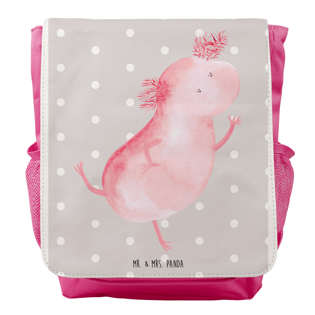 Kinderrucksack Axolotl tanzt Kids, Rucksack, Kinderrucksack, Kinder Rucksack, Rucksack Kindergröße, Kleiner Rucksack, Axolotl, Molch, Axolot, Schwanzlurch, Lurch, Lurche, Dachschaden, Sterne, verrückt, Freundin, beste Freundin