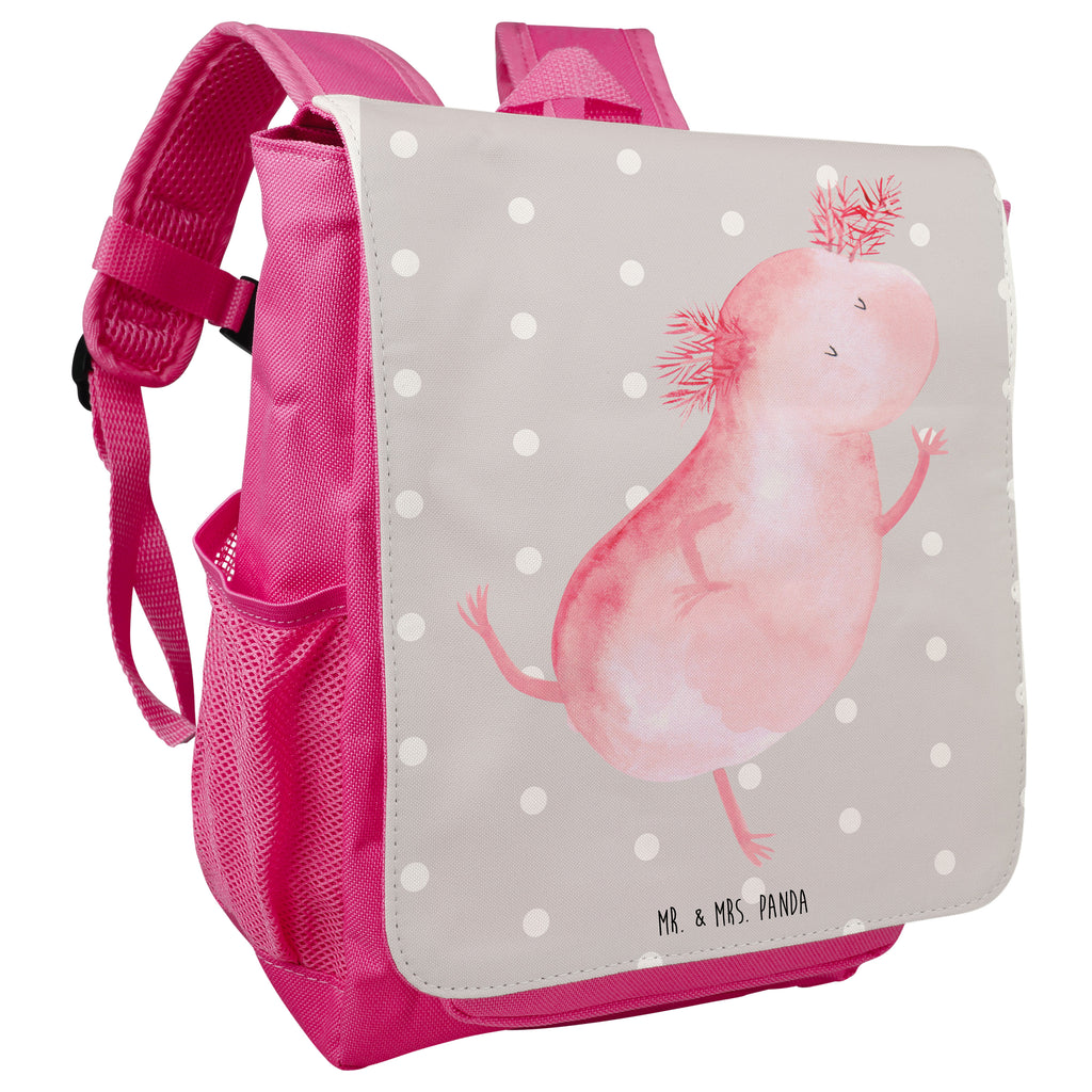 Kinderrucksack Axolotl tanzt Kids, Rucksack, Kinderrucksack, Kinder Rucksack, Rucksack Kindergröße, Kleiner Rucksack, Axolotl, Molch, Axolot, Schwanzlurch, Lurch, Lurche, Dachschaden, Sterne, verrückt, Freundin, beste Freundin