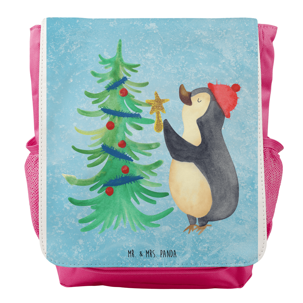 Kinderrucksack Pinguin Weihnachtsbaum Kids, Rucksack, Kinderrucksack, Kinder Rucksack, Rucksack Kindergröße, Kleiner Rucksack, Winter, Weihnachten, Weihnachtsdeko, Nikolaus, Advent, Heiligabend, Wintermotiv, Pinguin