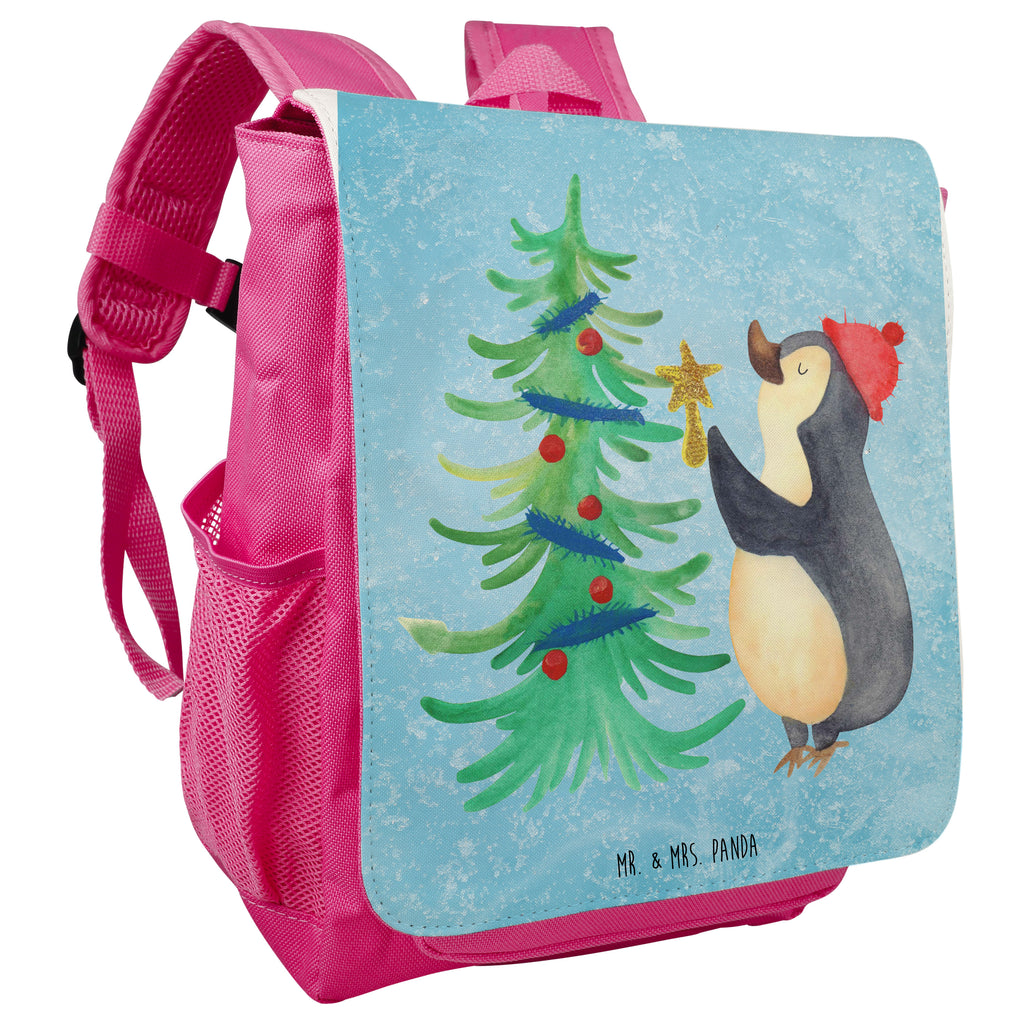 Kinderrucksack Pinguin Weihnachtsbaum Kids, Rucksack, Kinderrucksack, Kinder Rucksack, Rucksack Kindergröße, Kleiner Rucksack, Winter, Weihnachten, Weihnachtsdeko, Nikolaus, Advent, Heiligabend, Wintermotiv, Pinguin