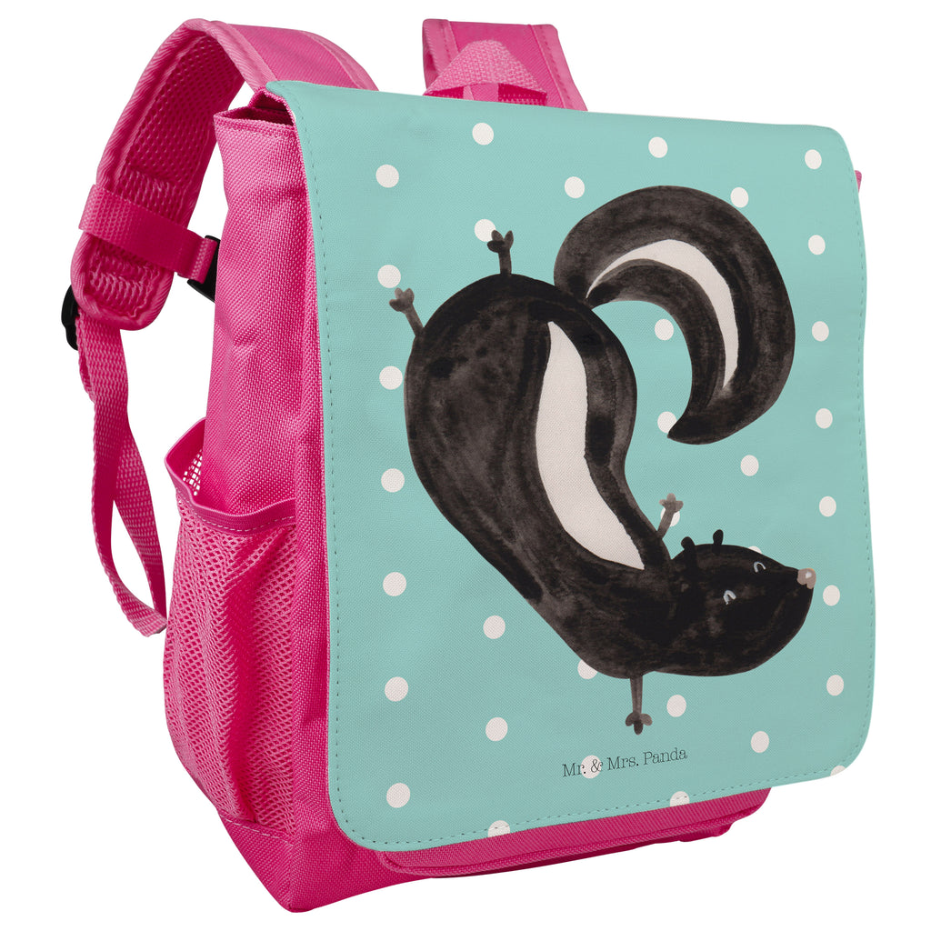 Kinderrucksack Stinktier Handstand Kids, Rucksack, Kinderrucksack, Kinder Rucksack, Rucksack Kindergröße, Kleiner Rucksack, Stinktier, Skunk, Wildtier, Raubtier, Stinker, Stinki, Spielplatz, verpielt, Kind