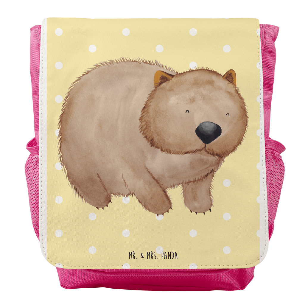 Kinderrucksack Wombat Kids, Rucksack, Kinderrucksack, Kinder Rucksack, Rucksack Kindergröße, Kleiner Rucksack, süße Tiermotive, gute Laune, lustige Sprüche, Tiere, Wombat, Das Leben ist schön, Motivation, Spruch, Australien