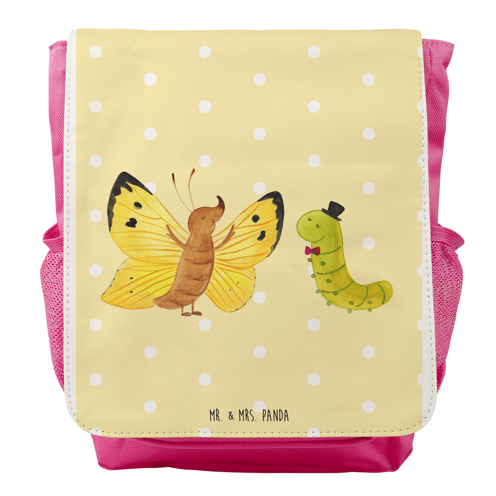 Kinderrucksack Raupe & Schmetterling Kids, Rucksack, Kinderrucksack, Kinder Rucksack, Rucksack Kindergröße, Kleiner Rucksack, Tiermotive, Gute Laune, lustige Sprüche, Tiere, Raupe, Schmetterling, Zitronenfalter, Entwicklung, Erwachsen werden, Kokon, Hut, Hütchen, Schönheit, Aufwachsen