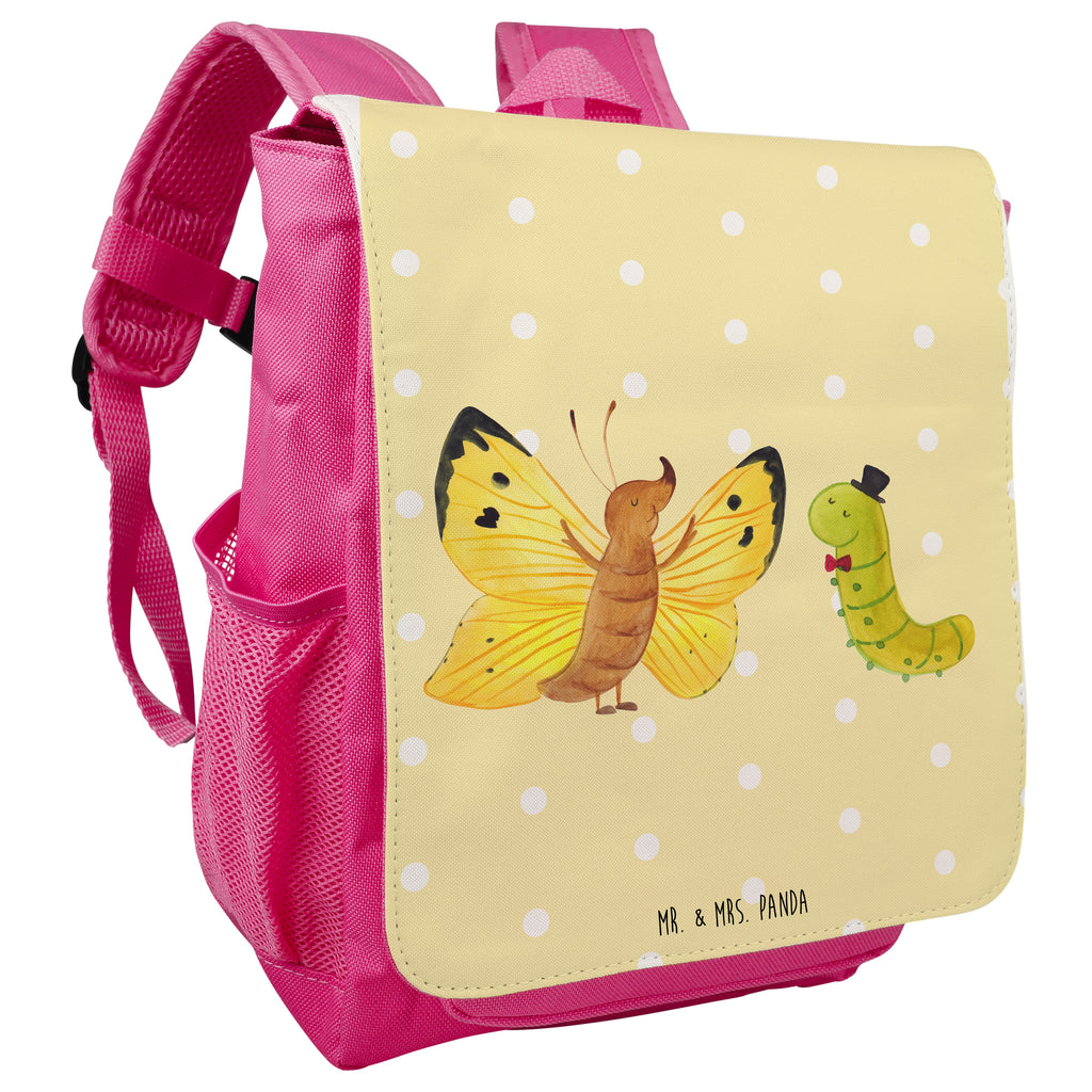 Kinderrucksack Raupe & Schmetterling Kids, Rucksack, Kinderrucksack, Kinder Rucksack, Rucksack Kindergröße, Kleiner Rucksack, Tiermotive, Gute Laune, lustige Sprüche, Tiere, Raupe, Schmetterling, Zitronenfalter, Entwicklung, Erwachsen werden, Kokon, Hut, Hütchen, Schönheit, Aufwachsen