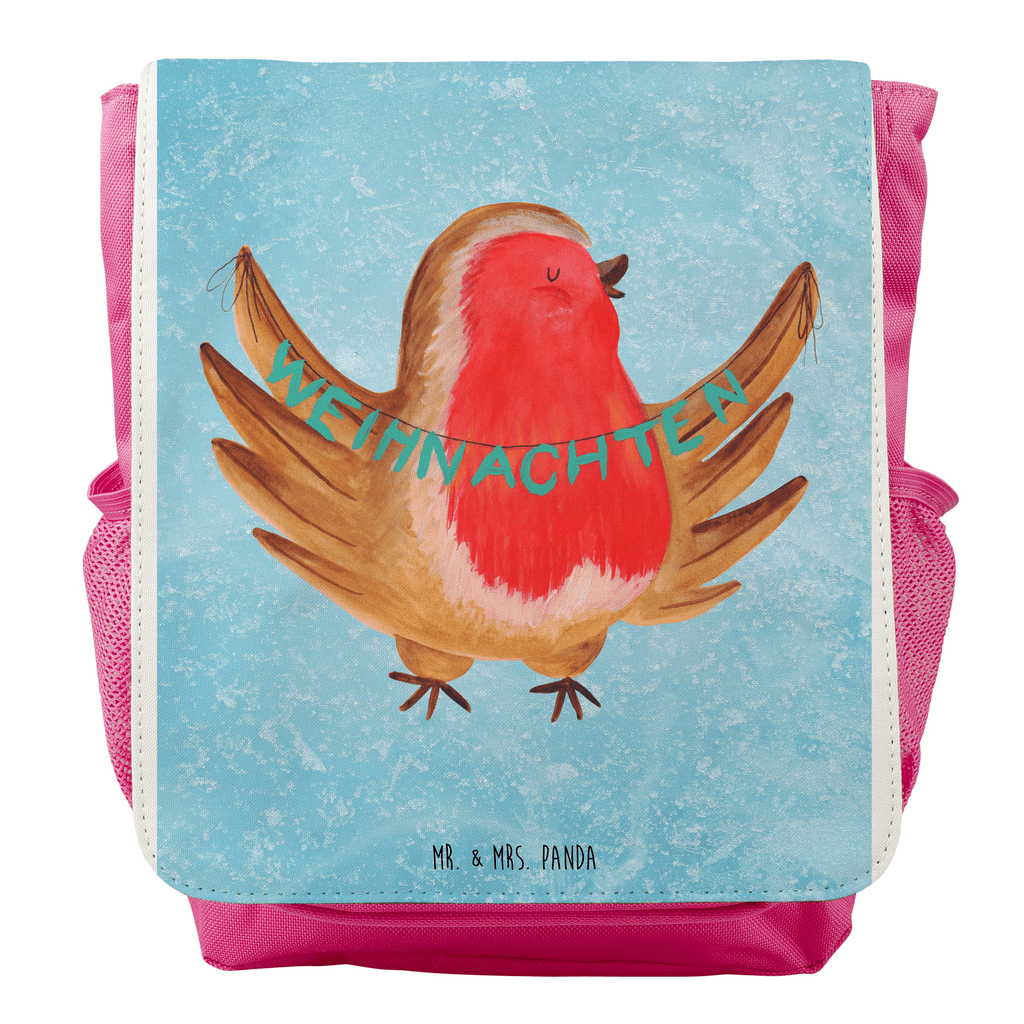 Kinderrucksack Rotkehlchen Weihnachten Kids, Rucksack, Kinderrucksack, Kinder Rucksack, Rucksack Kindergröße, Kleiner Rucksack, Winter, Weihnachten, Weihnachtsdeko, Nikolaus, Advent, Heiligabend, Wintermotiv, Frohe Weihnachten, Weihnachtsmotiv, Weihnachtsgruß, Vogel, xmas