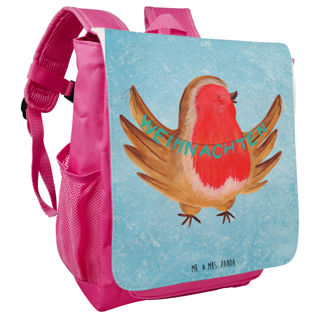 Kinderrucksack Rotkehlchen Weihnachten Kids, Rucksack, Kinderrucksack, Kinder Rucksack, Rucksack Kindergröße, Kleiner Rucksack, Winter, Weihnachten, Weihnachtsdeko, Nikolaus, Advent, Heiligabend, Wintermotiv, Frohe Weihnachten, Weihnachtsmotiv, Weihnachtsgruß, Vogel, xmas