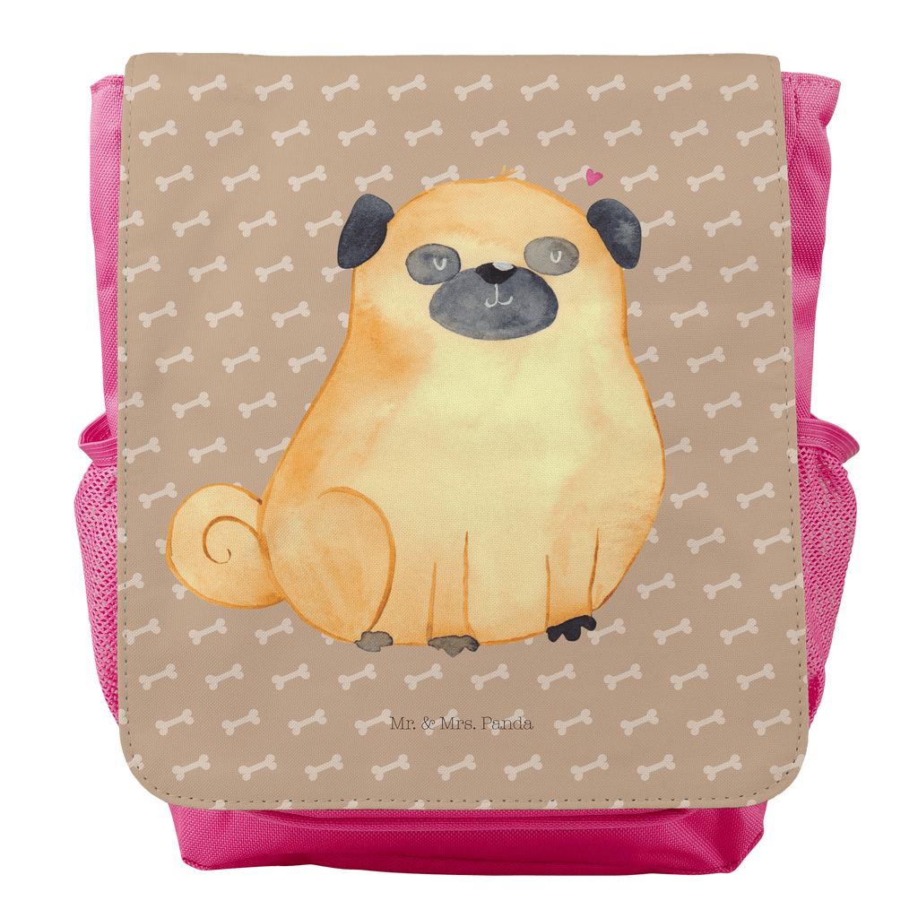Kinderrucksack Mops Kids, Rucksack, Kinderrucksack, Kinder Rucksack, Rucksack Kindergröße, Kleiner Rucksack, Hund, Hundemotiv, Haustier, Hunderasse, Tierliebhaber, Hundebesitzer, Sprüche, Mops, Liebe, Hundeliebe