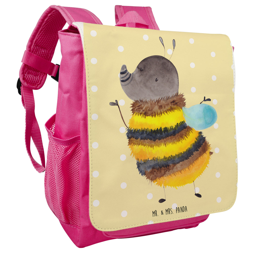 Kinderrucksack Hummel flauschig Kids, Rucksack, Kinderrucksack, Kinder Rucksack, Rucksack Kindergröße, Kleiner Rucksack, süße Tiermotive, gute Laune, lustige Sprüche, Tiere, Hummel, Flauschig, Biene, Blume, Natur