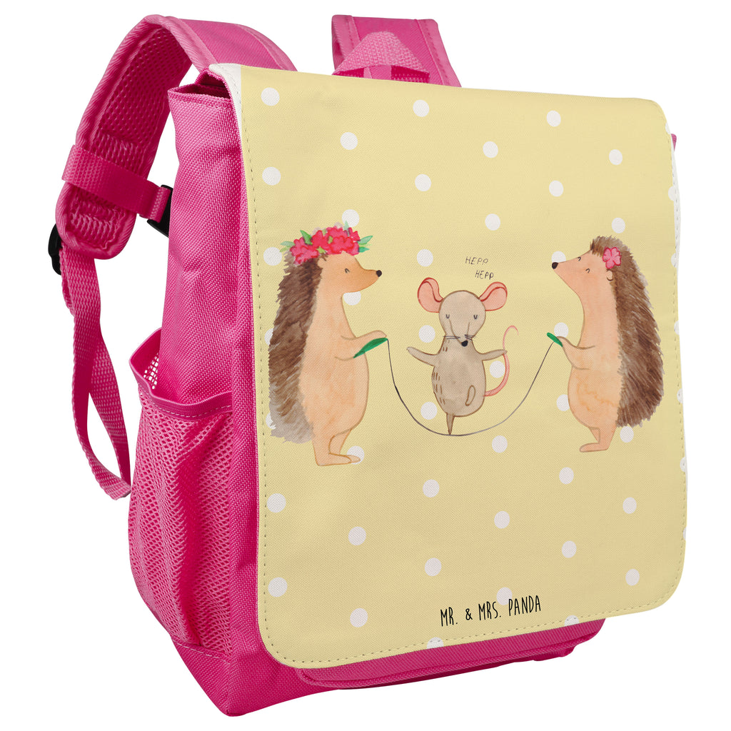Kinderrucksack Igel Seilhüpfen Kids, Rucksack, Kinderrucksack, Kinder Rucksack, Rucksack Kindergröße, Kleiner Rucksack, Tiermotive, Gute Laune, lustige Sprüche, Tiere, Igel, Maus, Seilspringen, Seilhüpfen, Kinder, Kindergarten