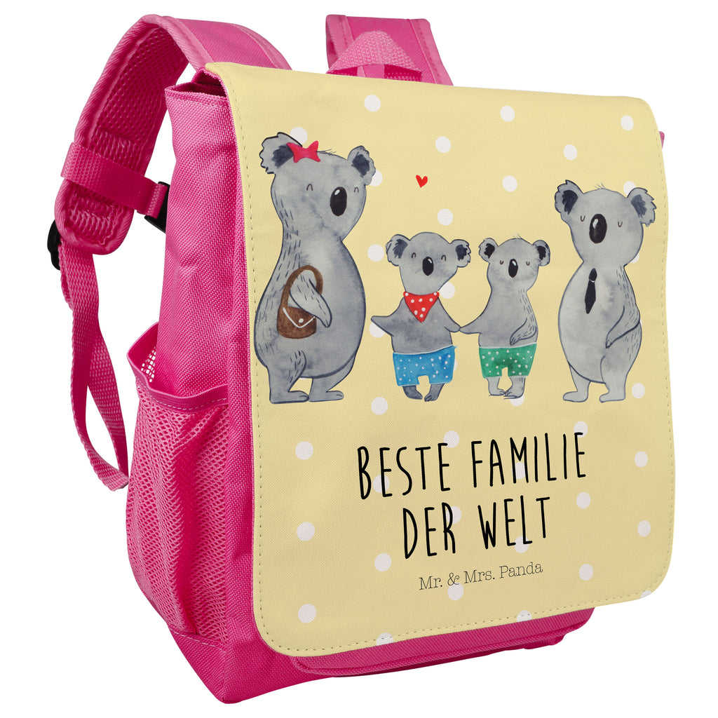 Kinderrucksack Koala Familie zwei Kids, Rucksack, Kinderrucksack, Kinder Rucksack, Rucksack Kindergröße, Kleiner Rucksack, Familie, Vatertag, Muttertag, Bruder, Schwester, Mama, Papa, Oma, Opa, Koala, Koalabär, beste Familie, Familienzeit, Familienleben, Koalafamilie, Lieblingsfamilie