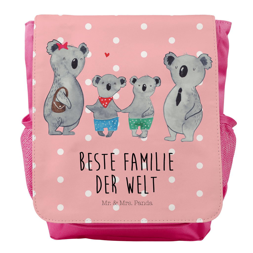 Kinderrucksack Koala Familie zwei Kids, Rucksack, Kinderrucksack, Kinder Rucksack, Rucksack Kindergröße, Kleiner Rucksack, Familie, Vatertag, Muttertag, Bruder, Schwester, Mama, Papa, Oma, Opa, Koala, Koalabär, beste Familie, Familienzeit, Familienleben, Koalafamilie, Lieblingsfamilie