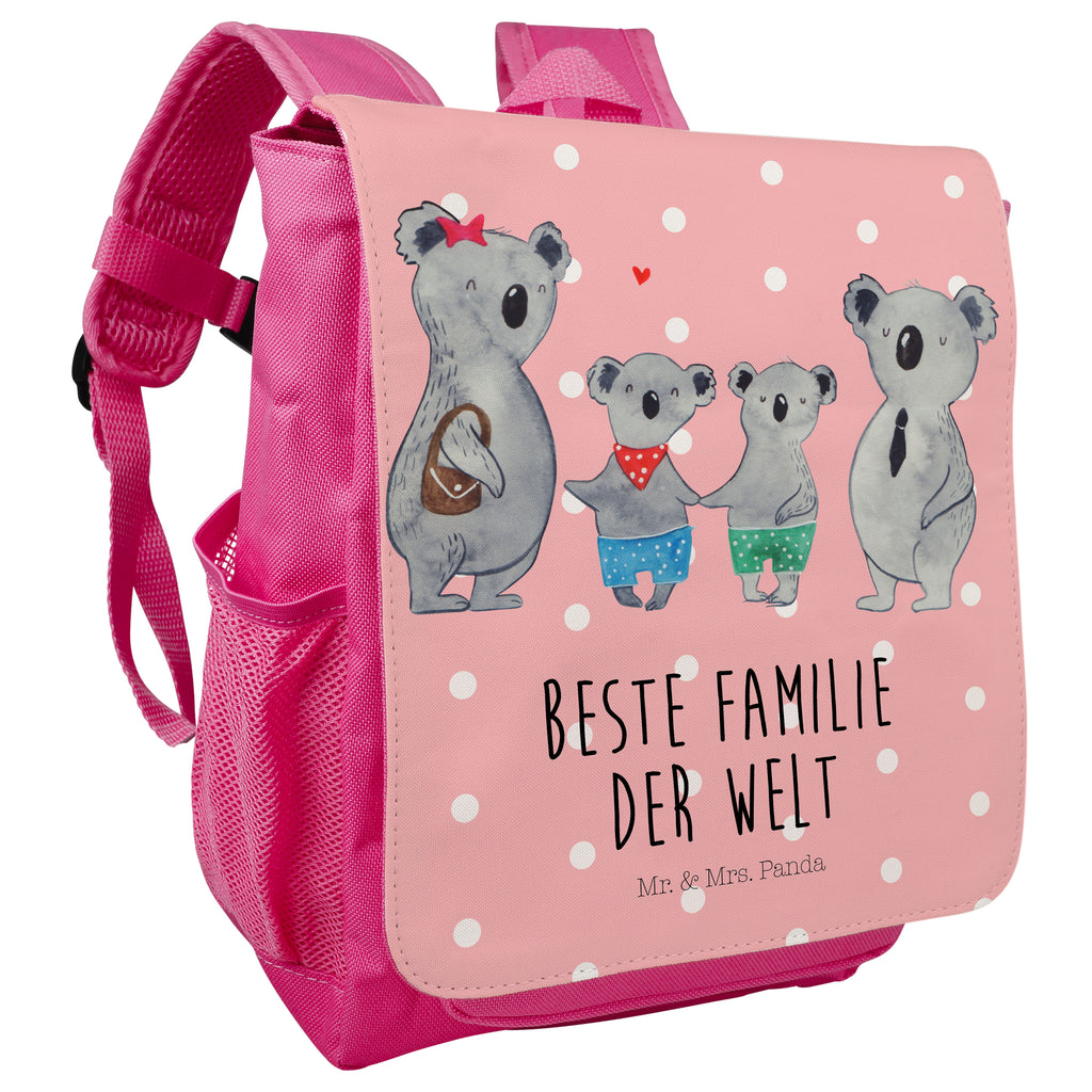 Kinderrucksack Koala Familie zwei Kids, Rucksack, Kinderrucksack, Kinder Rucksack, Rucksack Kindergröße, Kleiner Rucksack, Familie, Vatertag, Muttertag, Bruder, Schwester, Mama, Papa, Oma, Opa, Koala, Koalabär, beste Familie, Familienzeit, Familienleben, Koalafamilie, Lieblingsfamilie