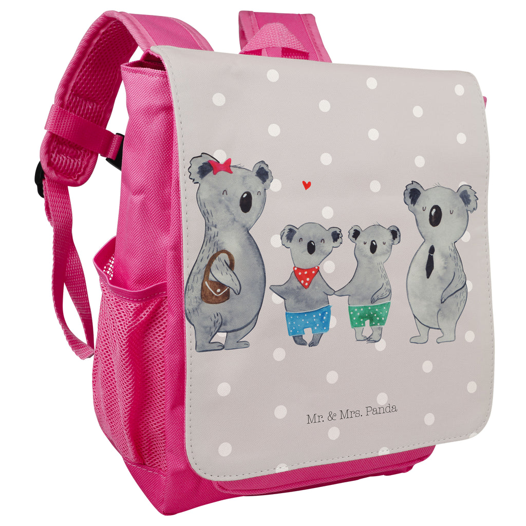 Kinderrucksack Koala Familie zwei Kids, Rucksack, Kinderrucksack, Kinder Rucksack, Rucksack Kindergröße, Kleiner Rucksack, Familie, Vatertag, Muttertag, Bruder, Schwester, Mama, Papa, Oma, Opa, Koala, Koalabär, beste Familie, Familienzeit, Familienleben, Koalafamilie, Lieblingsfamilie