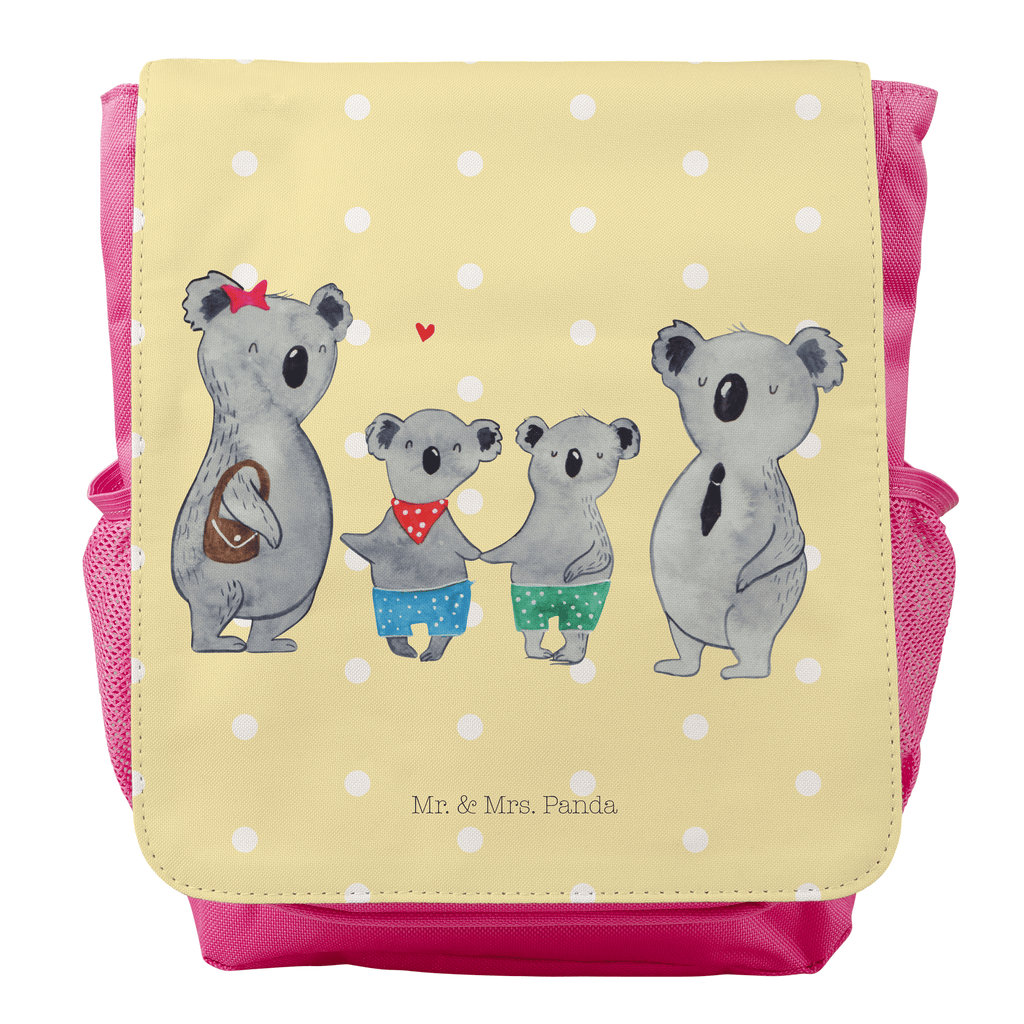 Kinderrucksack Koala Familie zwei Kids, Rucksack, Kinderrucksack, Kinder Rucksack, Rucksack Kindergröße, Kleiner Rucksack, Familie, Vatertag, Muttertag, Bruder, Schwester, Mama, Papa, Oma, Opa, Koala, Koalabär, beste Familie, Familienzeit, Familienleben, Koalafamilie, Lieblingsfamilie