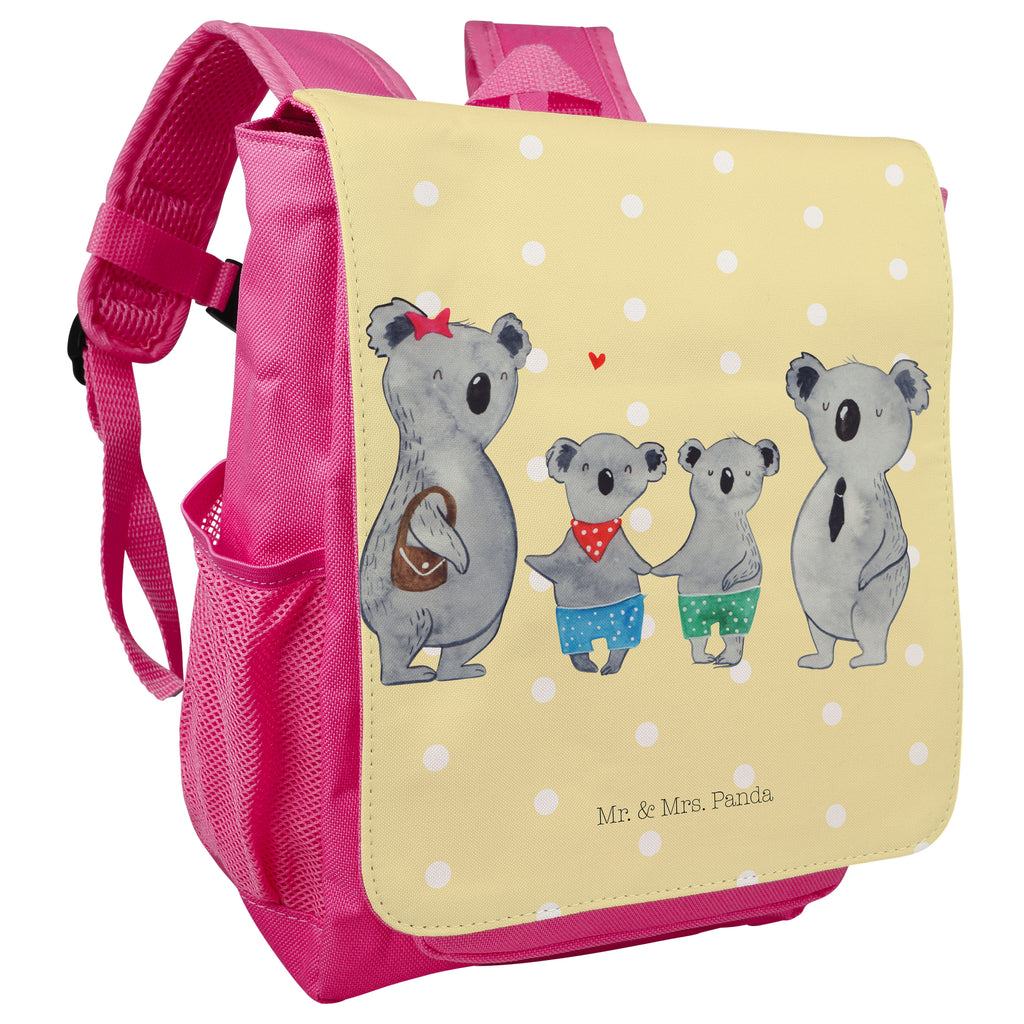 Kinderrucksack Koala Familie zwei Kids, Rucksack, Kinderrucksack, Kinder Rucksack, Rucksack Kindergröße, Kleiner Rucksack, Familie, Vatertag, Muttertag, Bruder, Schwester, Mama, Papa, Oma, Opa, Koala, Koalabär, beste Familie, Familienzeit, Familienleben, Koalafamilie, Lieblingsfamilie