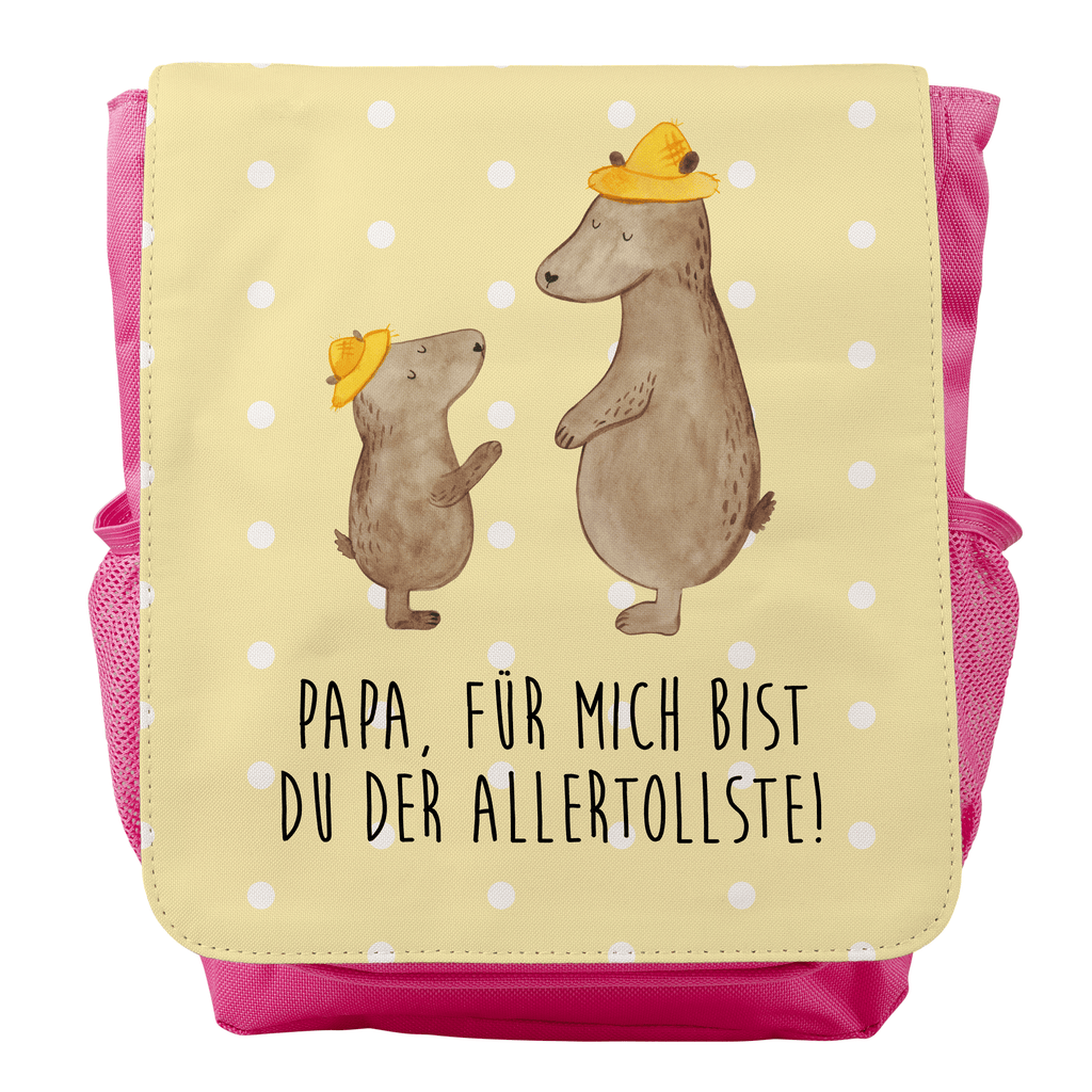 Kinderrucksack Bären mit Hut Kids, Rucksack, Kinderrucksack, Kinder Rucksack, Rucksack Kindergröße, Kleiner Rucksack, Familie, Vatertag, Muttertag, Bruder, Schwester, Mama, Papa, Oma, Opa, Bär, Bären, Vater, Papi, Paps, Dad, Daddy, Lieblingsmensch, Sohn, Söhne, Kind, Kinder, Vater-Sohn, Family, Vorbild