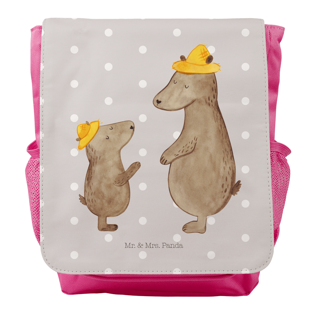 Kinderrucksack Bären mit Hut Kids, Rucksack, Kinderrucksack, Kinder Rucksack, Rucksack Kindergröße, Kleiner Rucksack, Familie, Vatertag, Muttertag, Bruder, Schwester, Mama, Papa, Oma, Opa, Bär, Bären, Vater, Papi, Paps, Dad, Daddy, Lieblingsmensch, Sohn, Söhne, Kind, Kinder, Vater-Sohn, Family, Vorbild