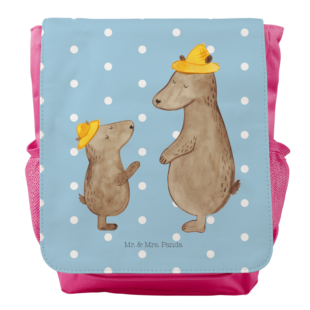 Kinderrucksack Bären mit Hut Kids, Rucksack, Kinderrucksack, Kinder Rucksack, Rucksack Kindergröße, Kleiner Rucksack, Familie, Vatertag, Muttertag, Bruder, Schwester, Mama, Papa, Oma, Opa, Bär, Bären, Vater, Papi, Paps, Dad, Daddy, Lieblingsmensch, Sohn, Söhne, Kind, Kinder, Vater-Sohn, Family, Vorbild