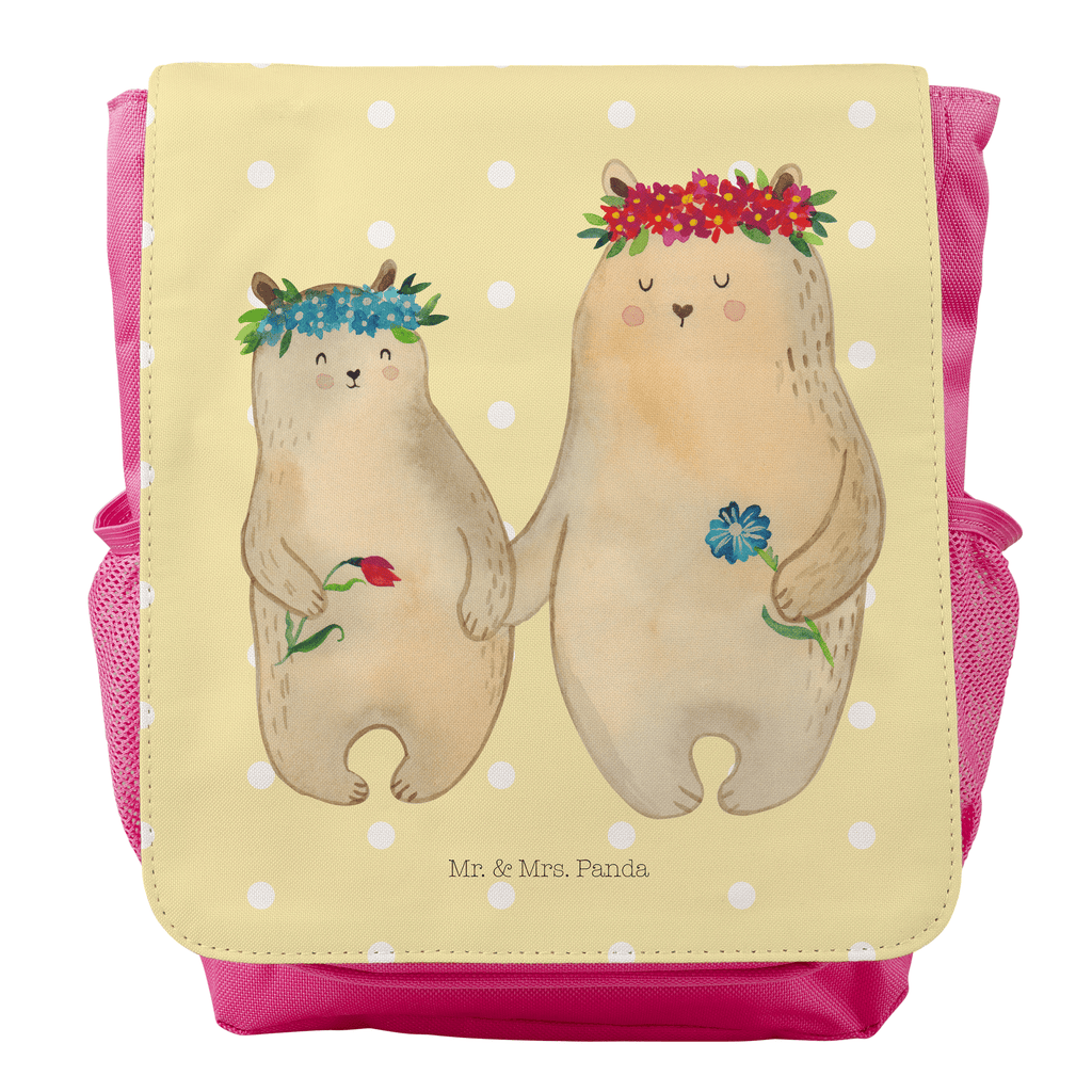 Kinderrucksack Bären mit Blumenkranz Kids, Rucksack, Kinderrucksack, Kinder Rucksack, Rucksack Kindergröße, Kleiner Rucksack, Familie, Vatertag, Muttertag, Bruder, Schwester, Mama, Papa, Oma, Opa, Bär, Bären, Mutter, Mutti, Mami, Lieblingsmensch, Lieblingsmama, beste Mutter, weltbeste Mama, Geschenk Mama. Muttertag, Tochter, Kind, Kinder, Töchter, Family, Vorbild