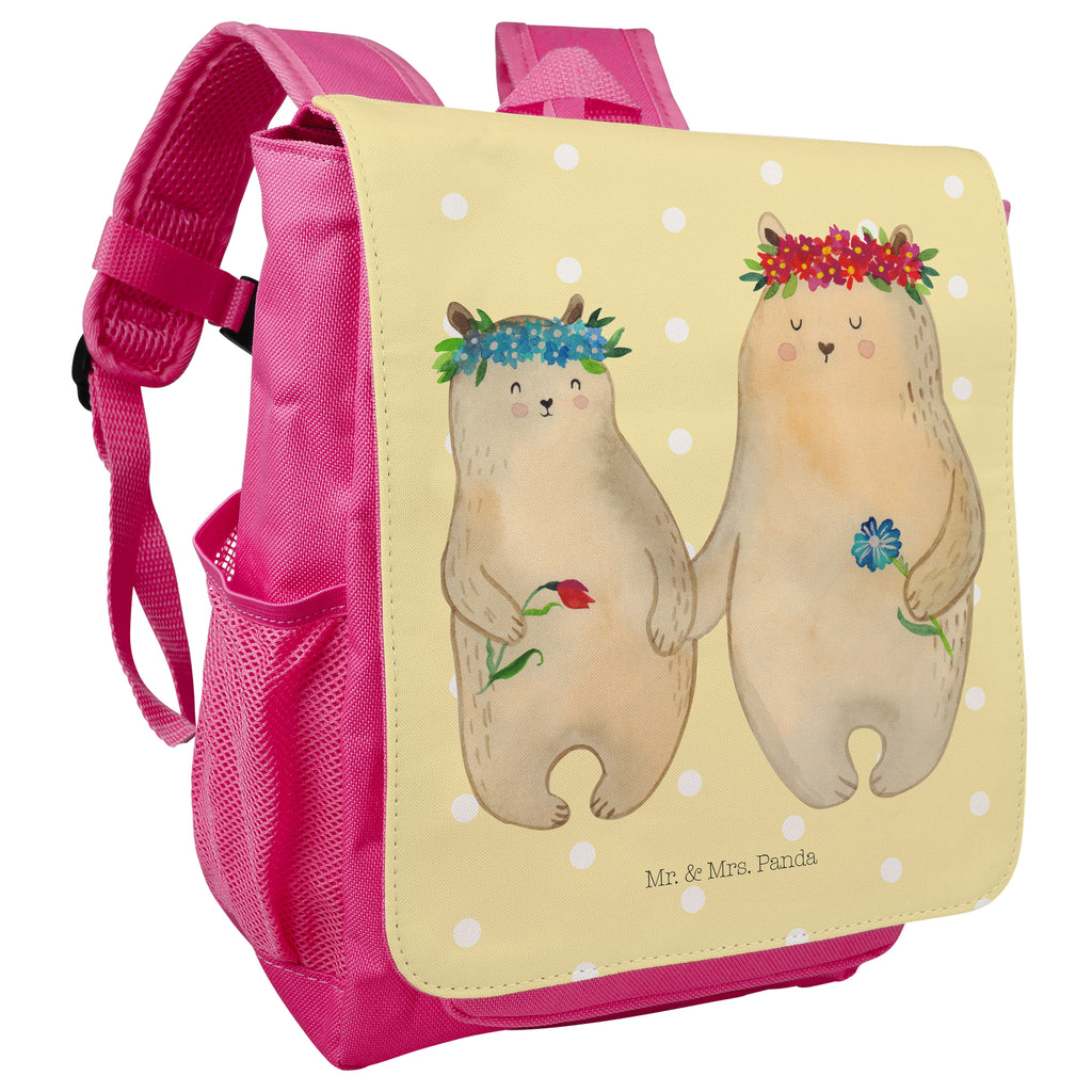 Kinderrucksack Bären mit Blumenkranz Kids, Rucksack, Kinderrucksack, Kinder Rucksack, Rucksack Kindergröße, Kleiner Rucksack, Familie, Vatertag, Muttertag, Bruder, Schwester, Mama, Papa, Oma, Opa, Bär, Bären, Mutter, Mutti, Mami, Lieblingsmensch, Lieblingsmama, beste Mutter, weltbeste Mama, Geschenk Mama. Muttertag, Tochter, Kind, Kinder, Töchter, Family, Vorbild