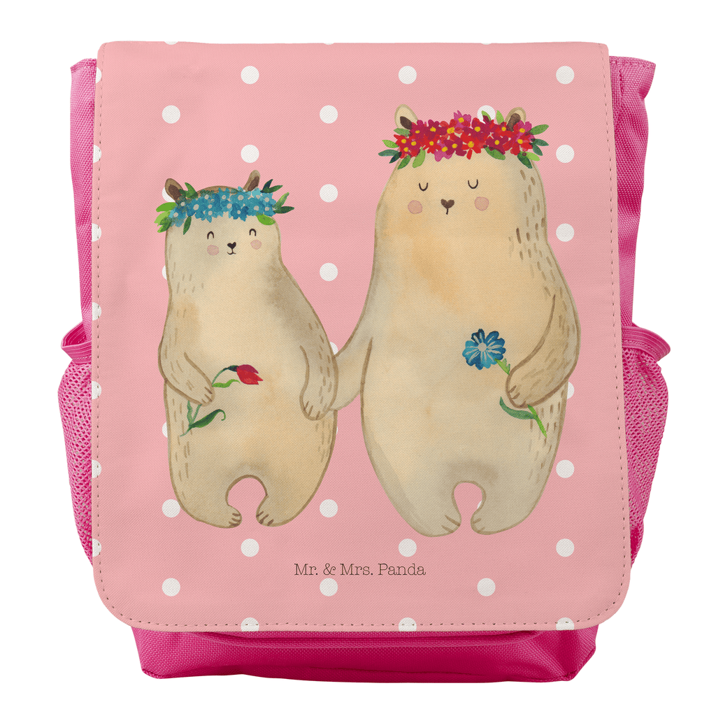 Kinderrucksack Bären mit Blumenkranz Kids, Rucksack, Kinderrucksack, Kinder Rucksack, Rucksack Kindergröße, Kleiner Rucksack, Familie, Vatertag, Muttertag, Bruder, Schwester, Mama, Papa, Oma, Opa, Bär, Bären, Mutter, Mutti, Mami, Lieblingsmensch, Lieblingsmama, beste Mutter, weltbeste Mama, Geschenk Mama. Muttertag, Tochter, Kind, Kinder, Töchter, Family, Vorbild