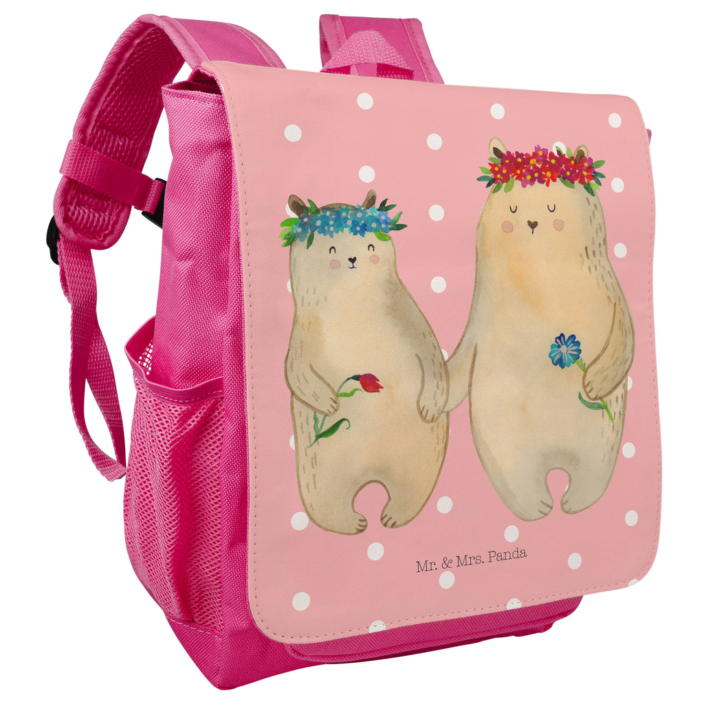 Kinderrucksack Bären mit Blumenkranz Kids, Rucksack, Kinderrucksack, Kinder Rucksack, Rucksack Kindergröße, Kleiner Rucksack, Familie, Vatertag, Muttertag, Bruder, Schwester, Mama, Papa, Oma, Opa, Bär, Bären, Mutter, Mutti, Mami, Lieblingsmensch, Lieblingsmama, beste Mutter, weltbeste Mama, Geschenk Mama. Muttertag, Tochter, Kind, Kinder, Töchter, Family, Vorbild
