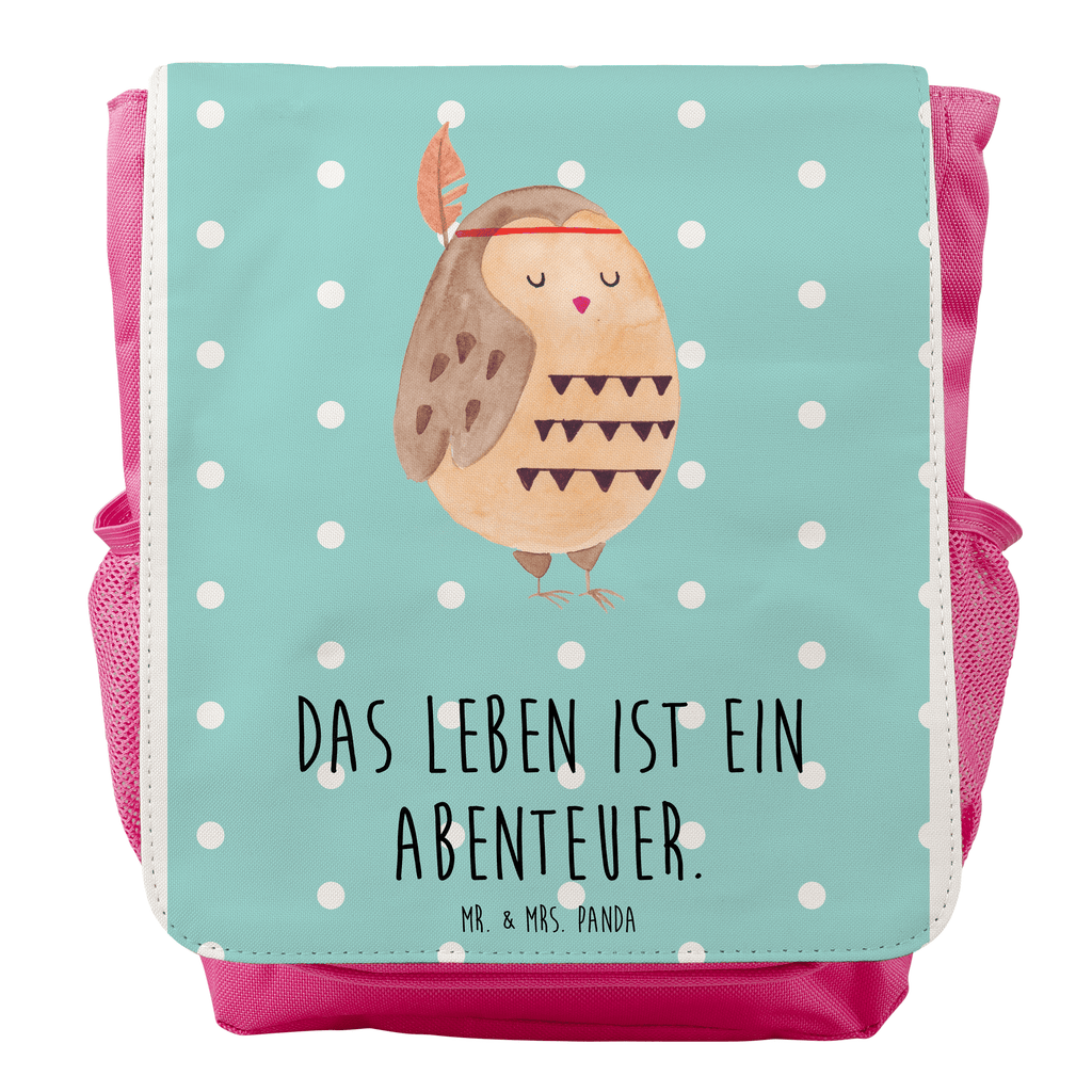 Kinderrucksack Eule Federschmuck Kids, Rucksack, Kinderrucksack, Kinder Rucksack, Rucksack Kindergröße, Kleiner Rucksack, Eule, Eule Deko, Owl, Das Leben ist ein Abenteuer, Reisespruch, Federschmuck, Dekoration