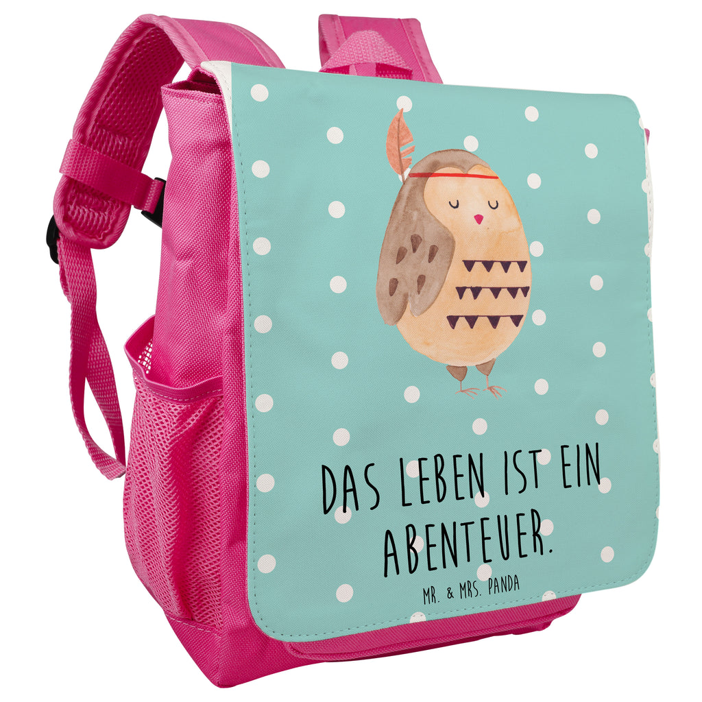 Kinderrucksack Eule Federschmuck Kids, Rucksack, Kinderrucksack, Kinder Rucksack, Rucksack Kindergröße, Kleiner Rucksack, Eule, Eule Deko, Owl, Das Leben ist ein Abenteuer, Reisespruch, Federschmuck, Dekoration