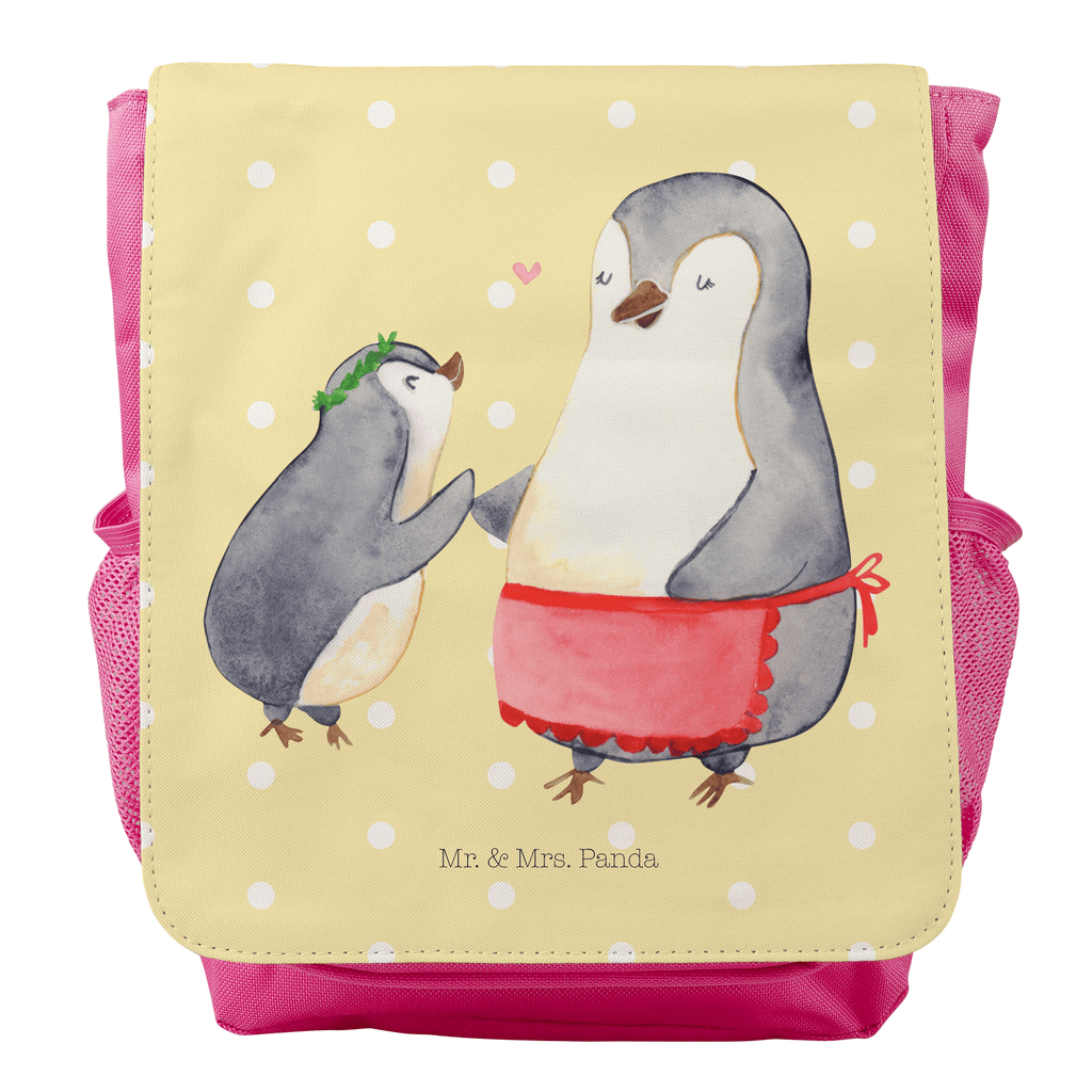 Kinderrucksack Pinguin mit Kind Kids, Rucksack, Kinderrucksack, Kinder Rucksack, Rucksack Kindergröße, Kleiner Rucksack, Familie, Vatertag, Muttertag, Bruder, Schwester, Mama, Papa, Oma, Opa, Geschenk, Mami, Mutti, Mutter, Geburststag
