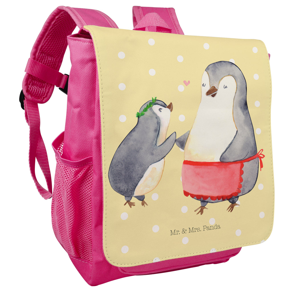 Kinderrucksack Pinguin mit Kind Kids, Rucksack, Kinderrucksack, Kinder Rucksack, Rucksack Kindergröße, Kleiner Rucksack, Familie, Vatertag, Muttertag, Bruder, Schwester, Mama, Papa, Oma, Opa, Geschenk, Mami, Mutti, Mutter, Geburststag