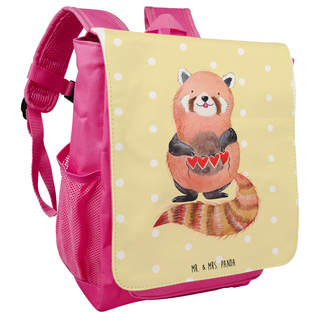 Kinderrucksack Roter Panda Kids, Rucksack, Kinderrucksack, Kinder Rucksack, Rucksack Kindergröße, Kleiner Rucksack, Tiermotive, Gute Laune, lustige Sprüche, Tiere, Panda, Liebe, Rot, Herz, Liebling, Lieblingsmensch