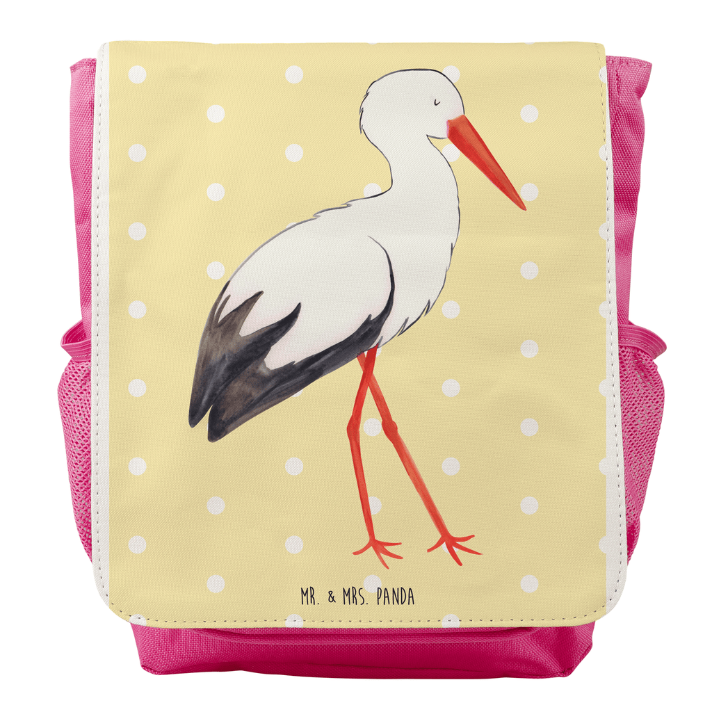 Kinderrucksack Storch Kids, Rucksack, Kinderrucksack, Kinder Rucksack, Rucksack Kindergröße, Kleiner Rucksack, süße Tiermotive, gute Laune, lustige Sprüche, Tiere, Storch, Störche, Schwangerschaft, Geburt, Mutter, Mütter, Mutter werden, Schwanger, Babybauch, Baby